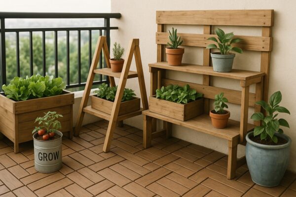 ベランダ菜園｜レイアウト