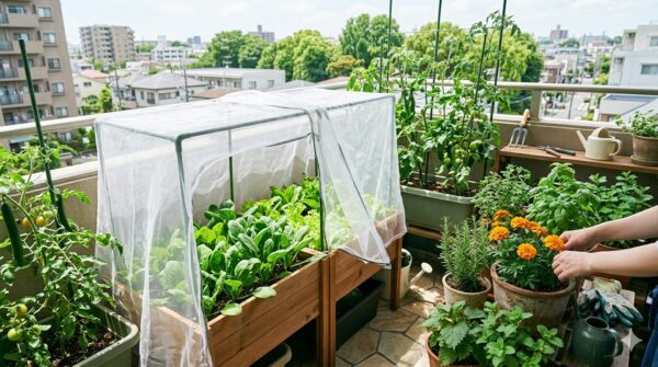 害虫対策｜虫除けネットと虫がつかない野菜で悩みを解決！