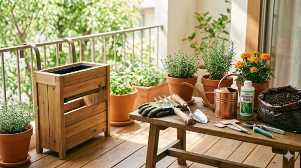 プランター家庭菜園に必須アイテム