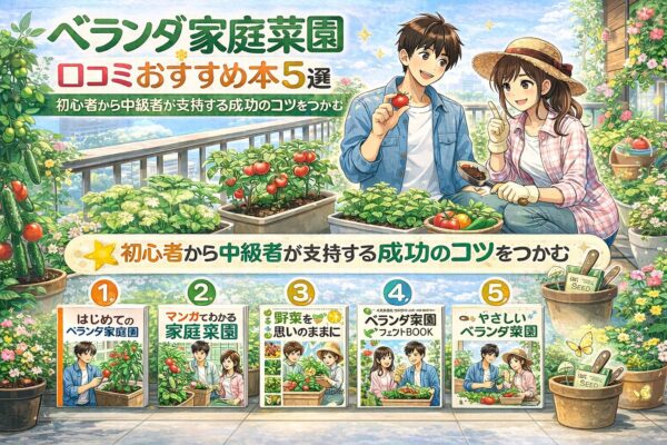 ベランダ家庭菜園｜口コミおススメ本5選