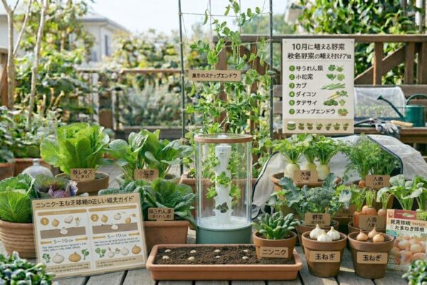 10月に植える野菜｜