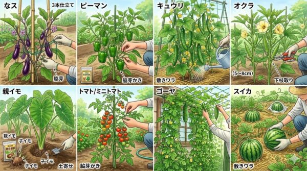 5月植え時のおすすめ夏野菜8選