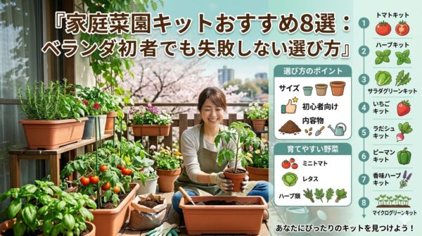 家庭菜園キットおすすめ8選｜